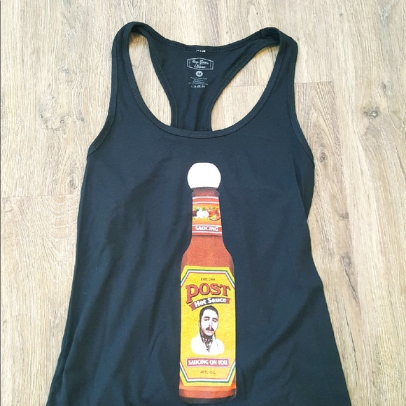 " Saucing on you " Post Malone - Racerback Tank - Picture 3 of 3